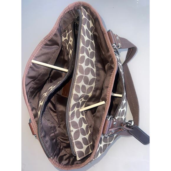 Fossil Canvas Shoulder Bag - Picture 5 of 12